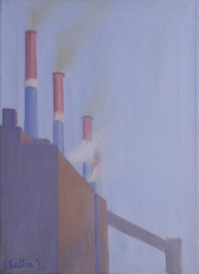 oil on canvas by John Button